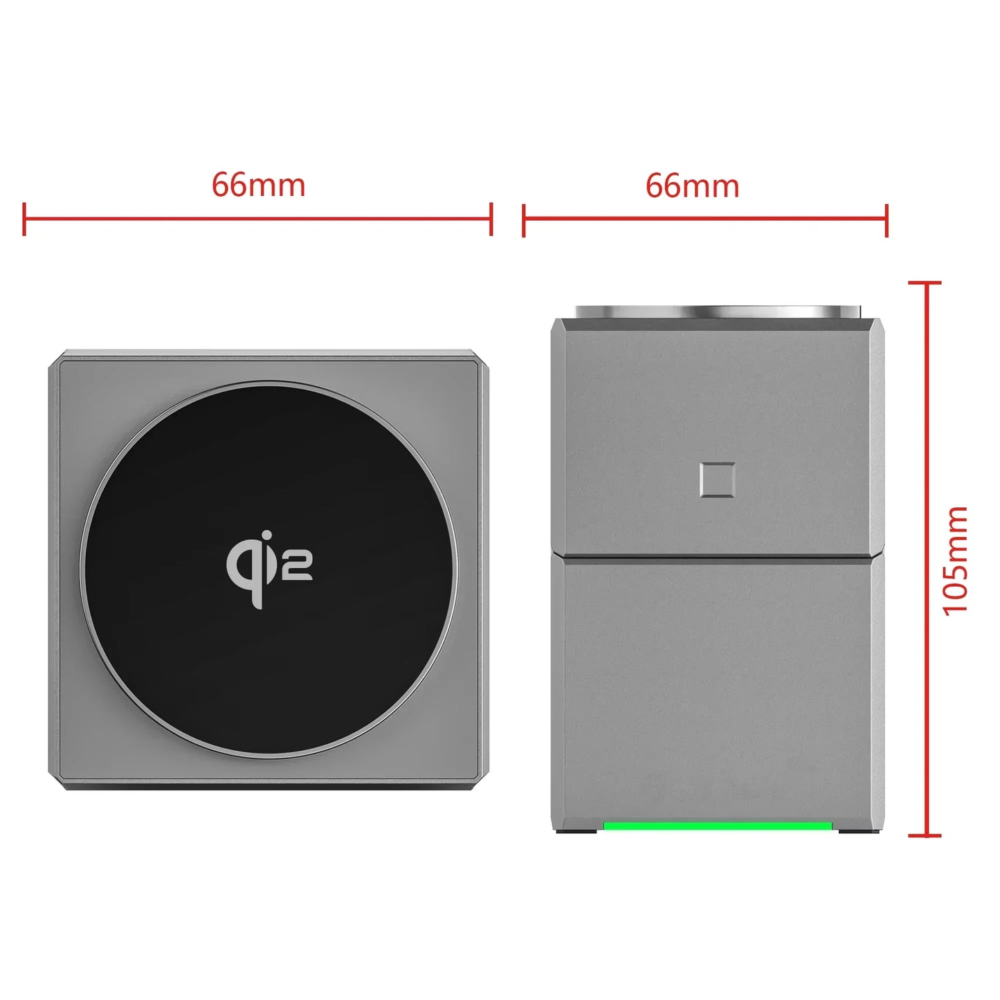 15W Qi2 3 In 1 Touch Autorotation Magsafe Magnetic Wireless Charger