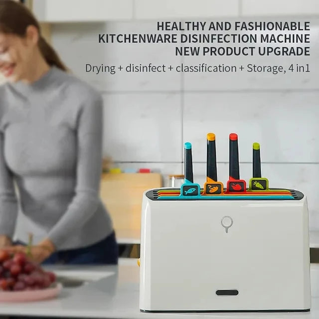 Smart Cutting Board Knife Sanitizers