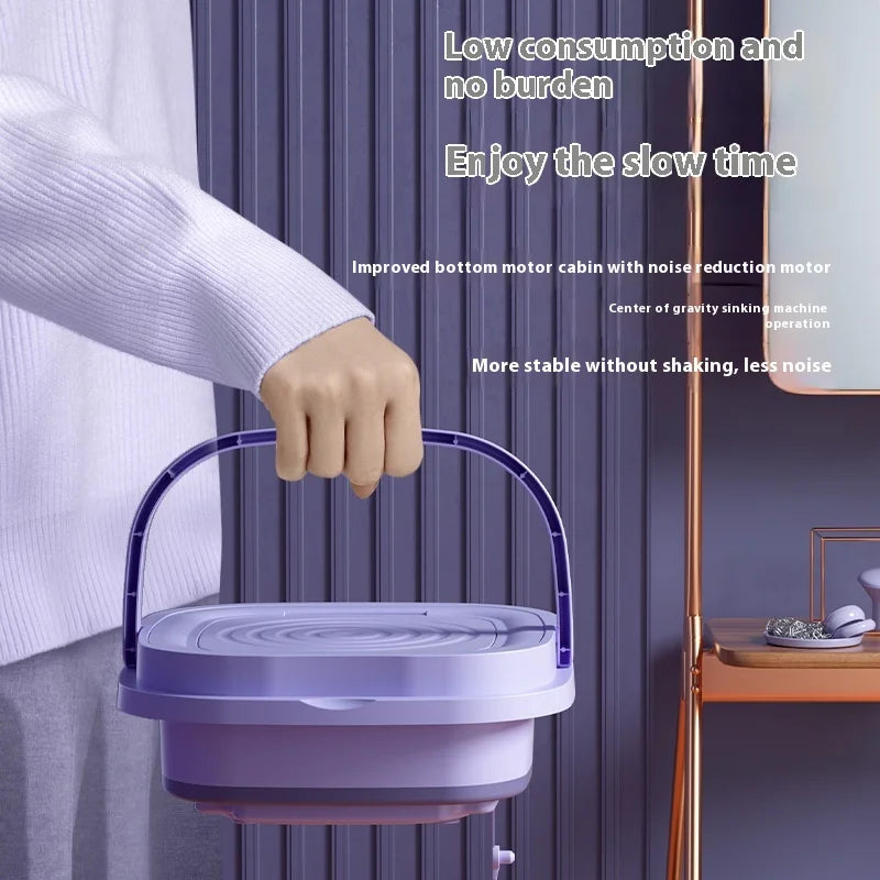 8L Portable Foldable Mini Washing Machine
