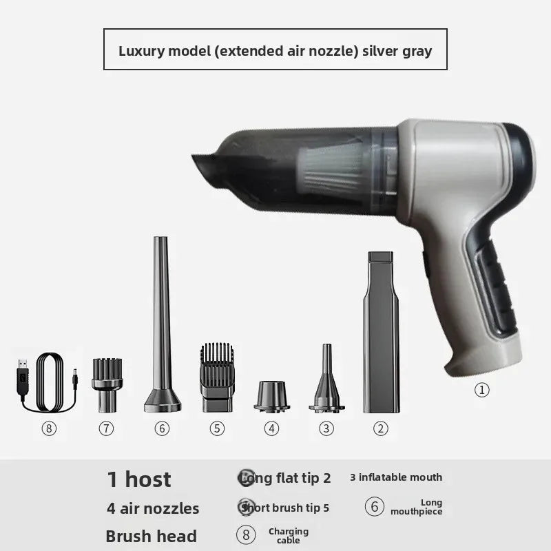 Mini portable cordless vacuum cleaner