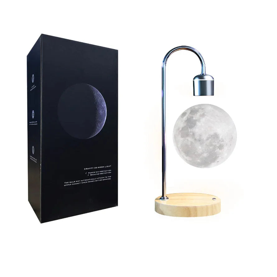 Magnetic Wireless Floating LED Lamp for Wireless Charging