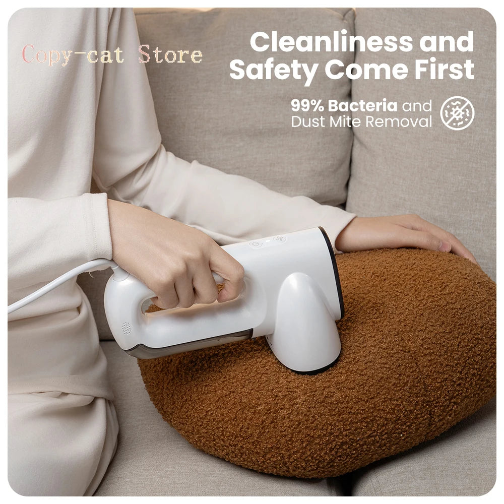 Self-priming portable steam iron with European plug