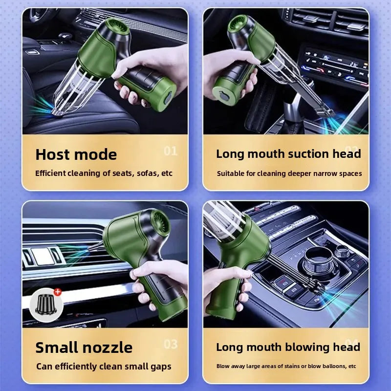 Mini portable cordless vacuum cleaner