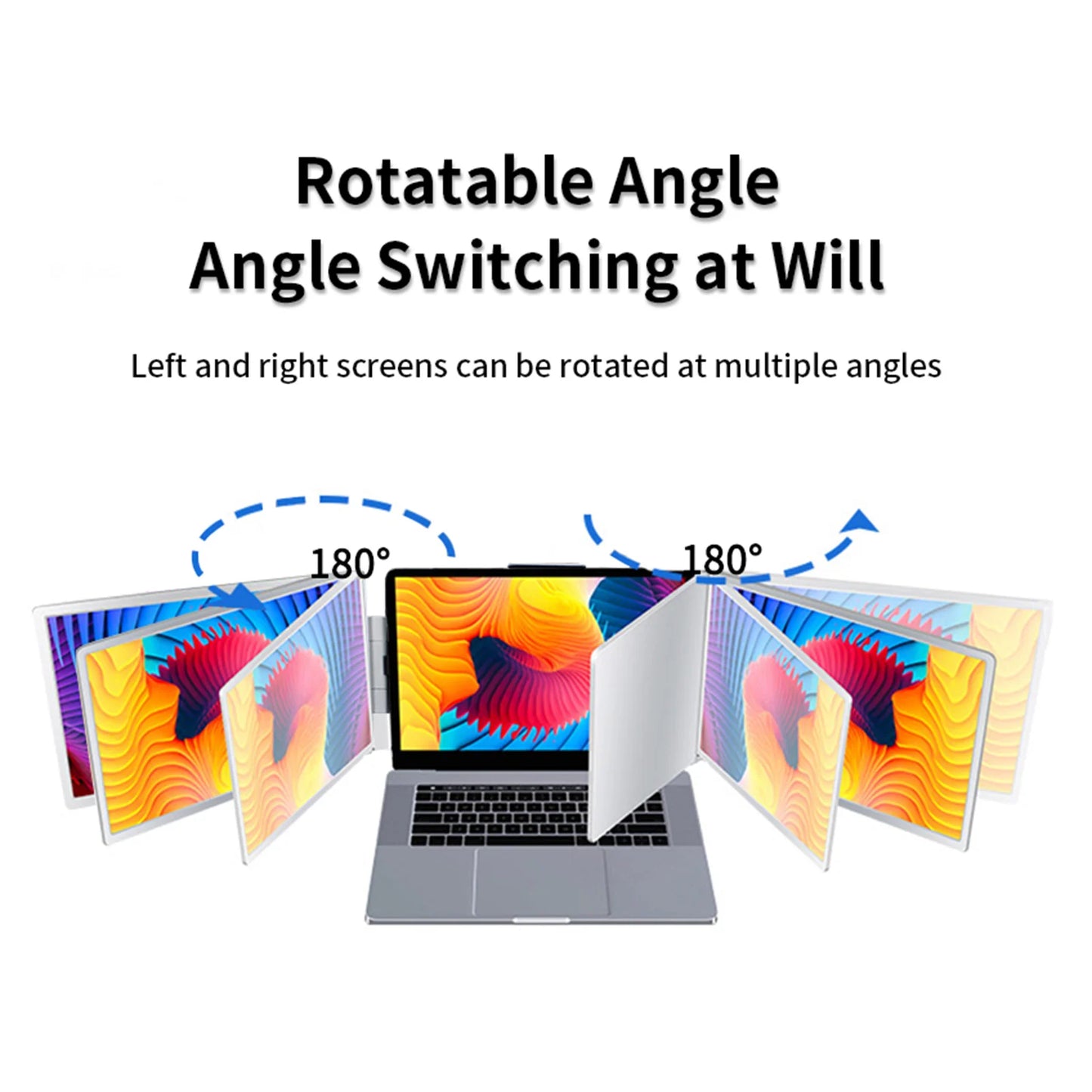 12 Inch Laptop Dual Monitor 1920*1080 HD IPS LCD Dual Monitor Screen