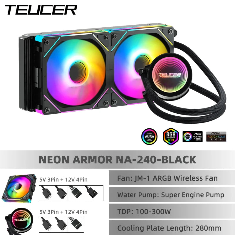 TEUCER NA-360 PC Water Cooling Cooler