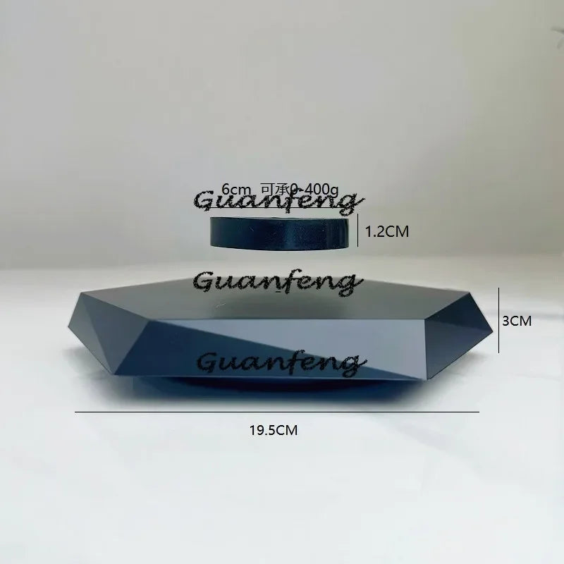 The hanging magnetic display platform can support a weight of 400 grams.