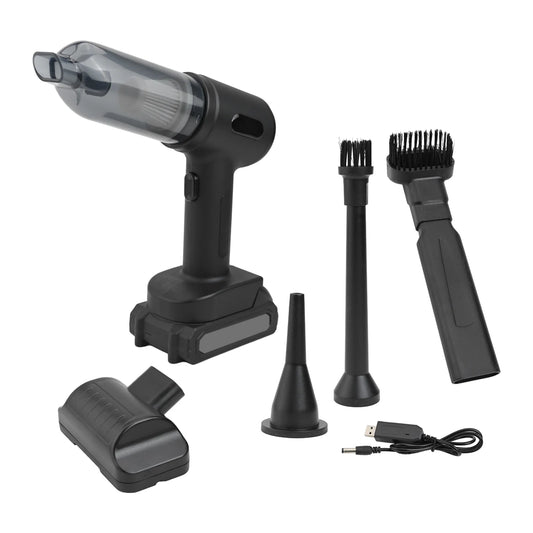 For home and car use, the size of the cordless vacuum cleaner is about 20*7*22cm
