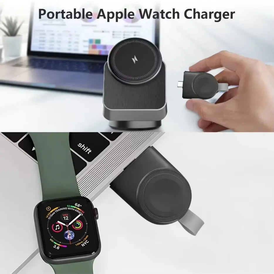 3 in 1 Wireless Charger Stand Magnetic Fast Charging