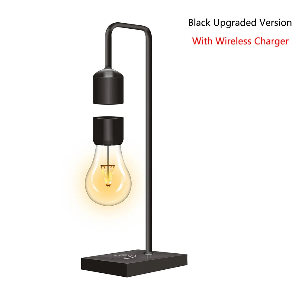 Magnetic Wireless Floating LED Lamp for Wireless Charging