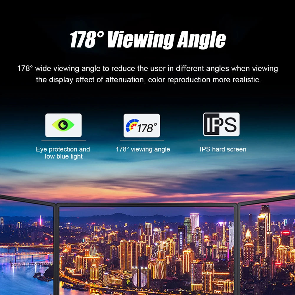 10.6-inch portable monitor, FHD 1920X1080 extended screen