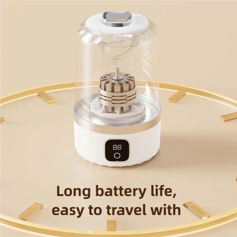 1L Cordless Electric Washing Machine with USB Charging
