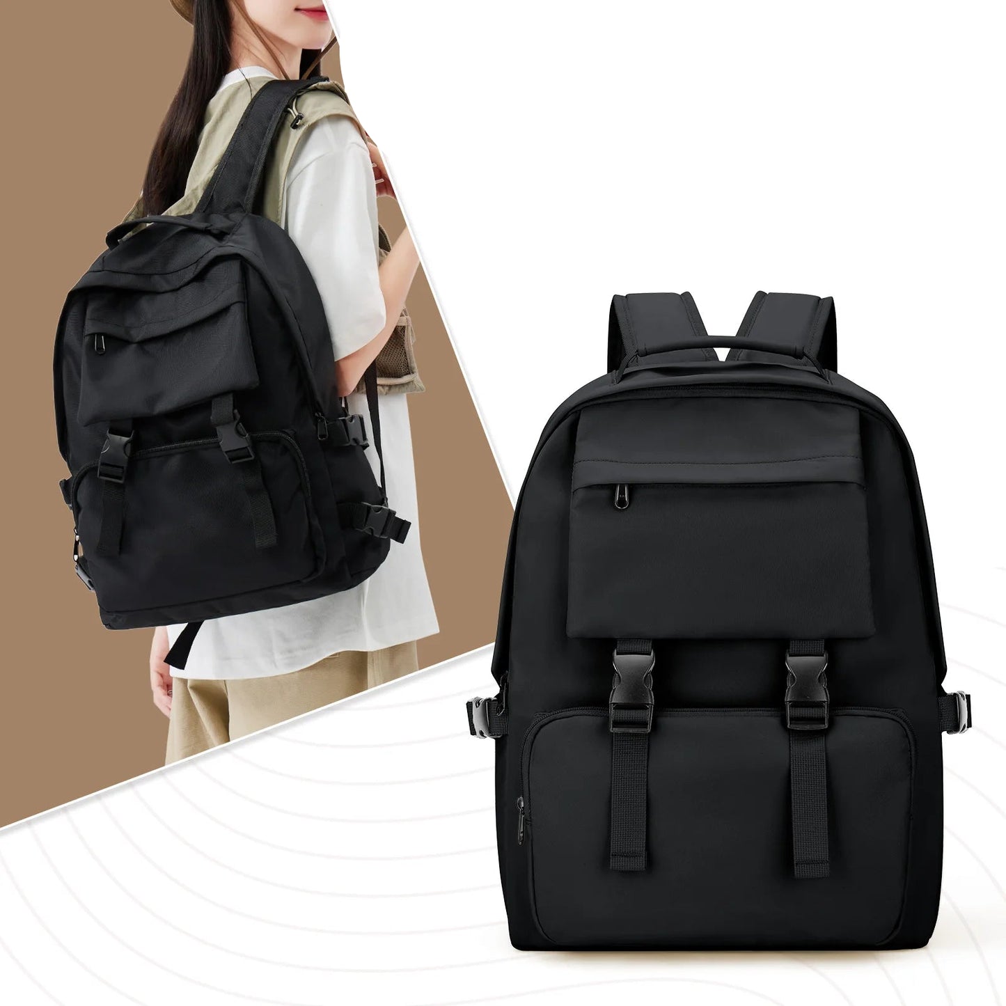 Large Capacity  School Backpack for Women