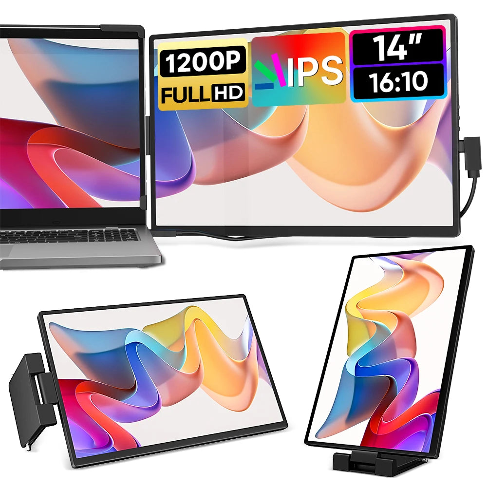 14.1-inch FHD 1200p portable monitors