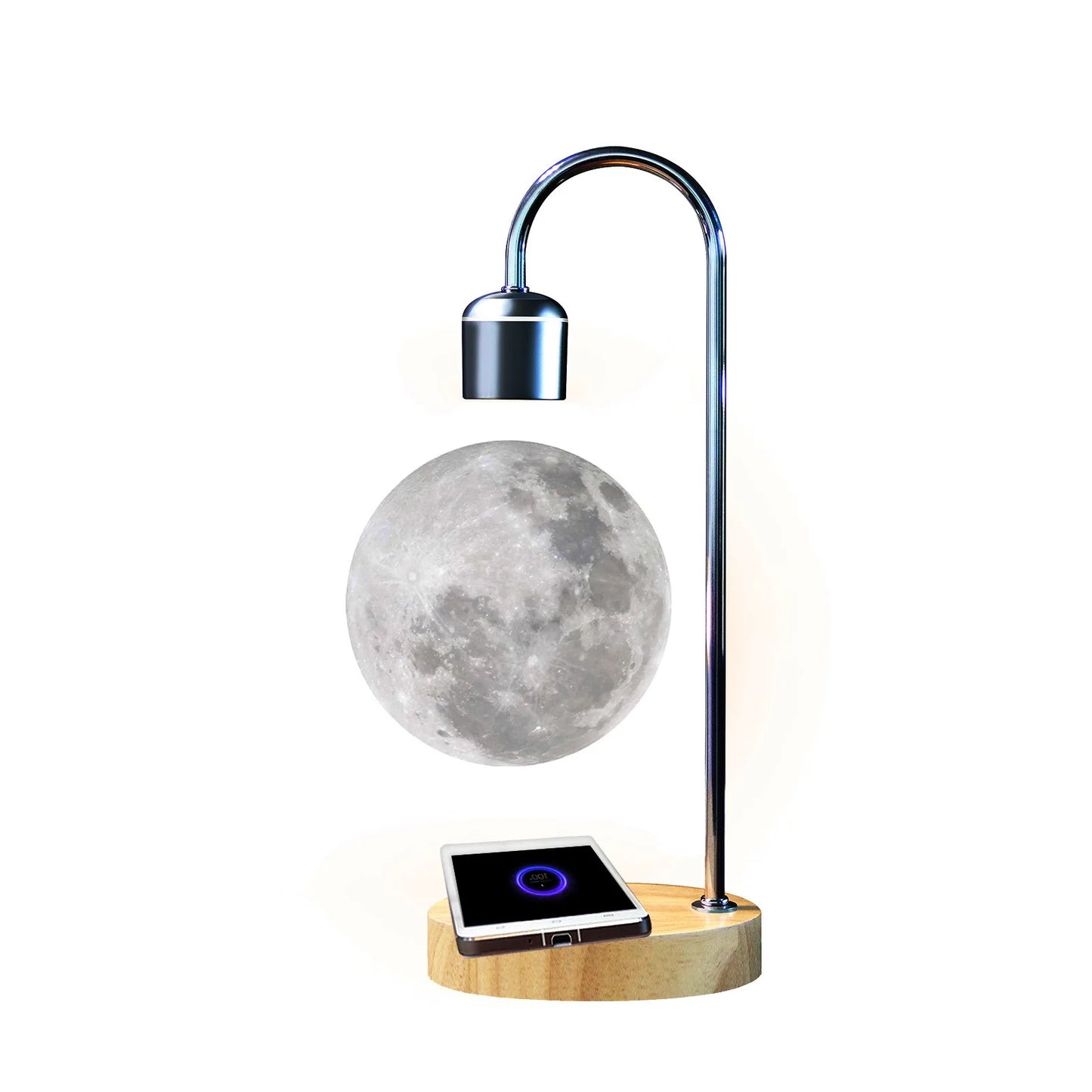 Magnetic Wireless Floating LED Lamp for Wireless Charging