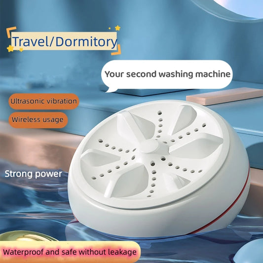 Portable Mini Washing Machine with Rotary Turbine Motor and USB Port