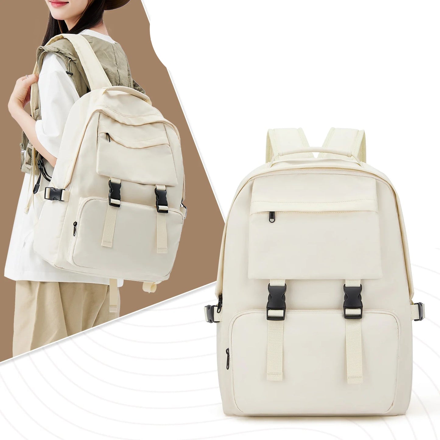 Large Capacity  School Backpack for Women