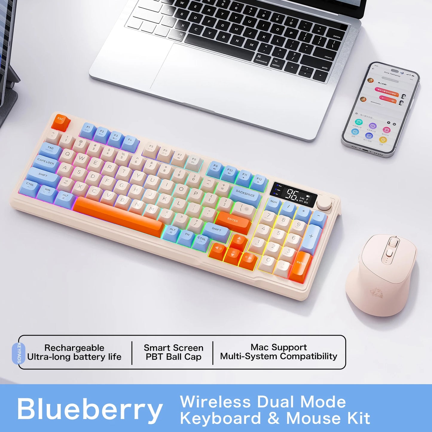 M96 Wireless Bluetooth Keyboard