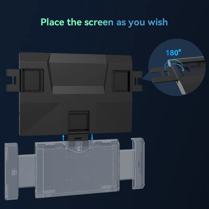 FHD Triple Screen Portable Monitor