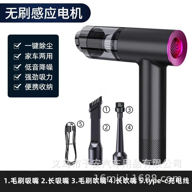 Mini portable cordless vacuum cleaner