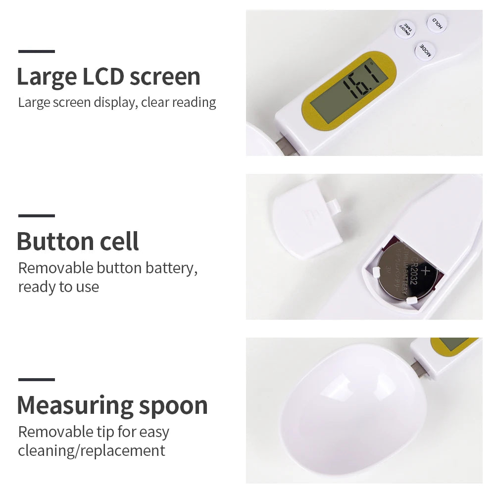 500g/0.1g Electronic Kitchen Scale, Spoon Scale