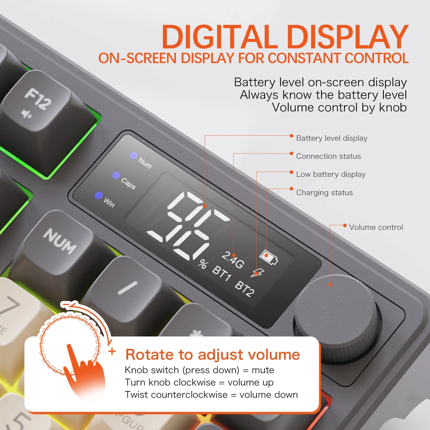 M96 Wireless Bluetooth Keyboard