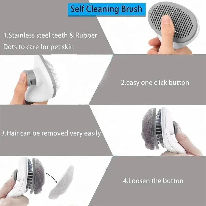 Pet dog brush, cat comb