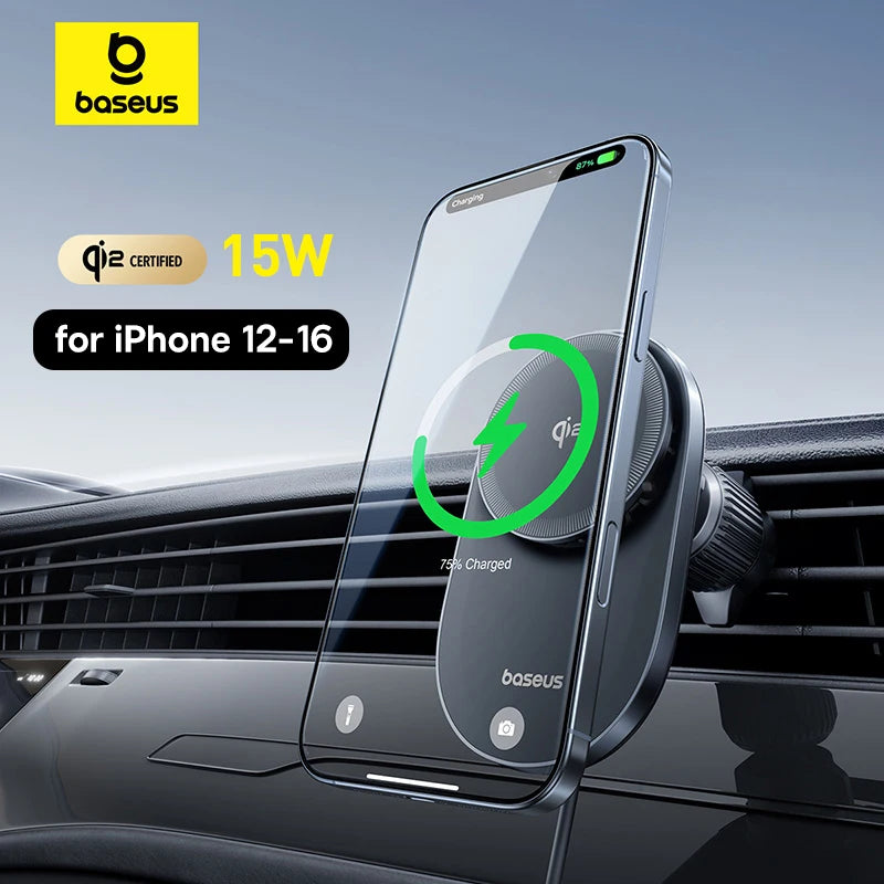 15W Car Magnetic Wireless Charger