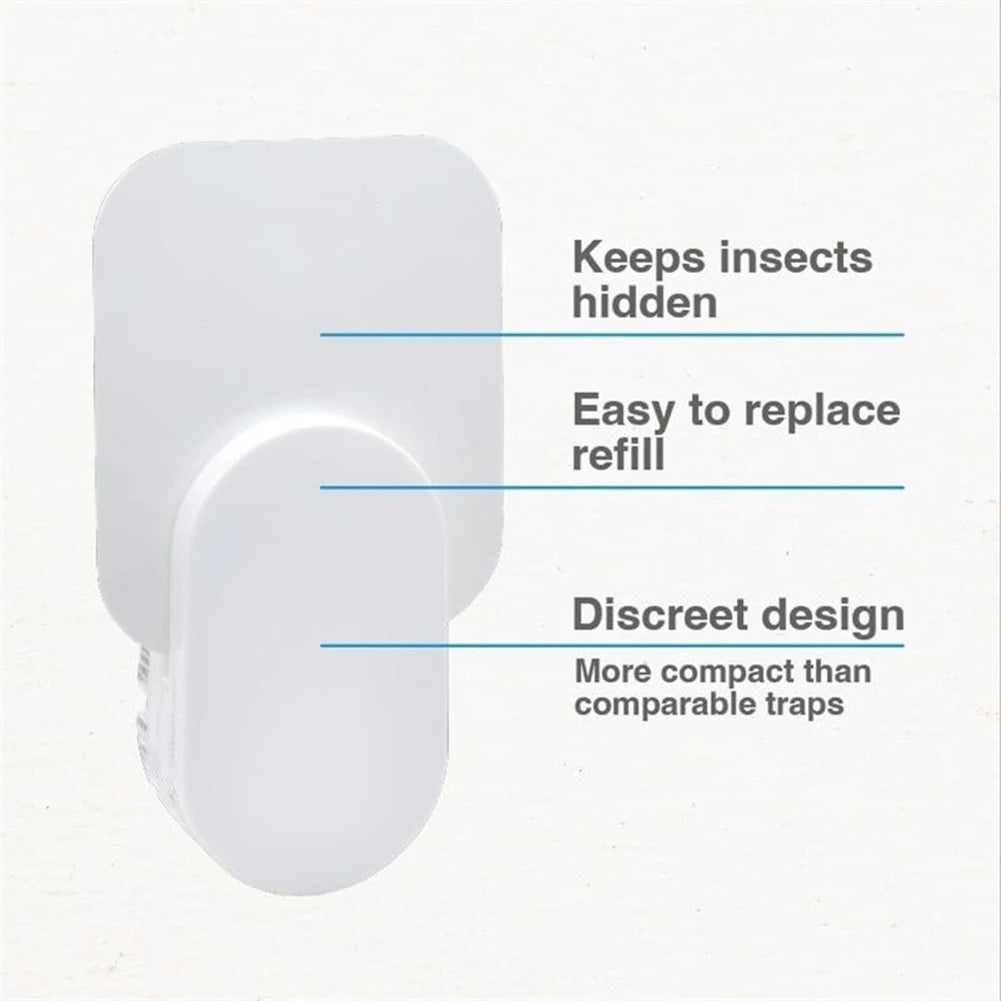 Indoor mosquito trap with electrical outlet